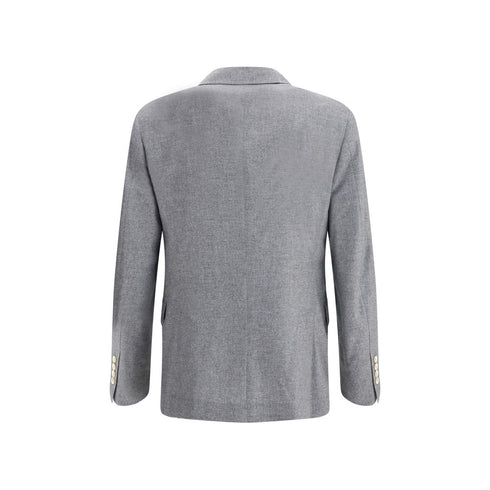 Brunello Cucinelli Cashmere and silk flannel Blazer